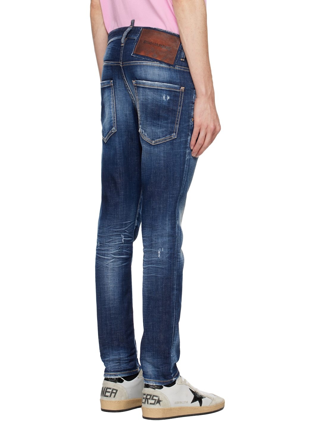 Navy Skater Jeans - 3