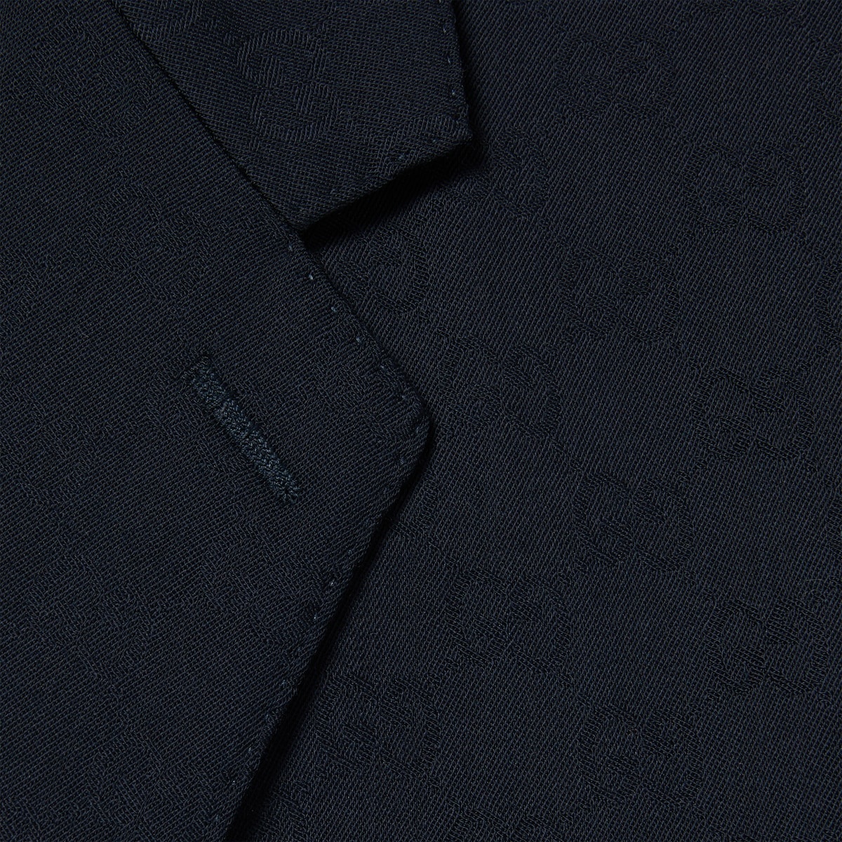 GG wool jacquard suit - 8