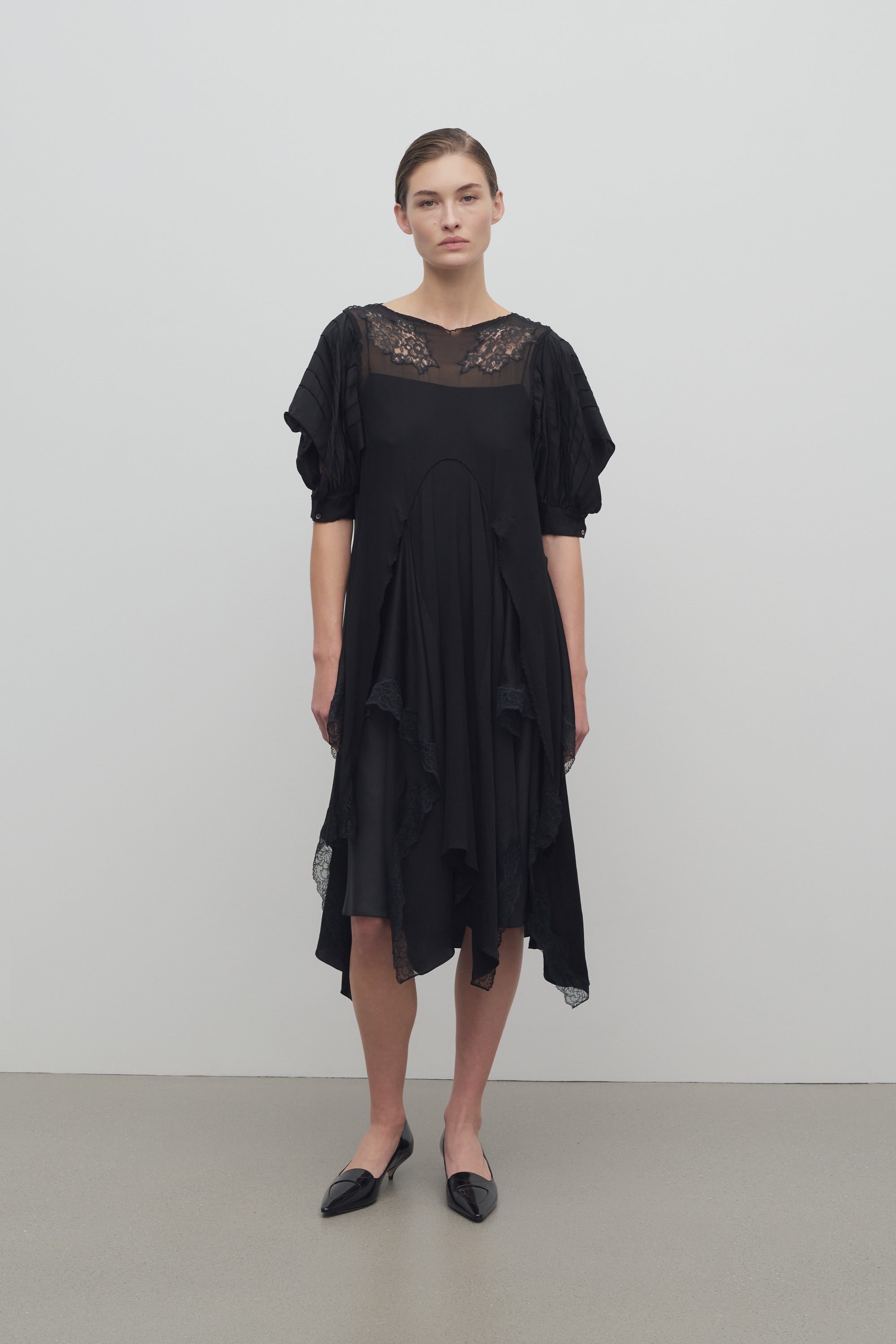 Poleis Dress in Cupro - 3