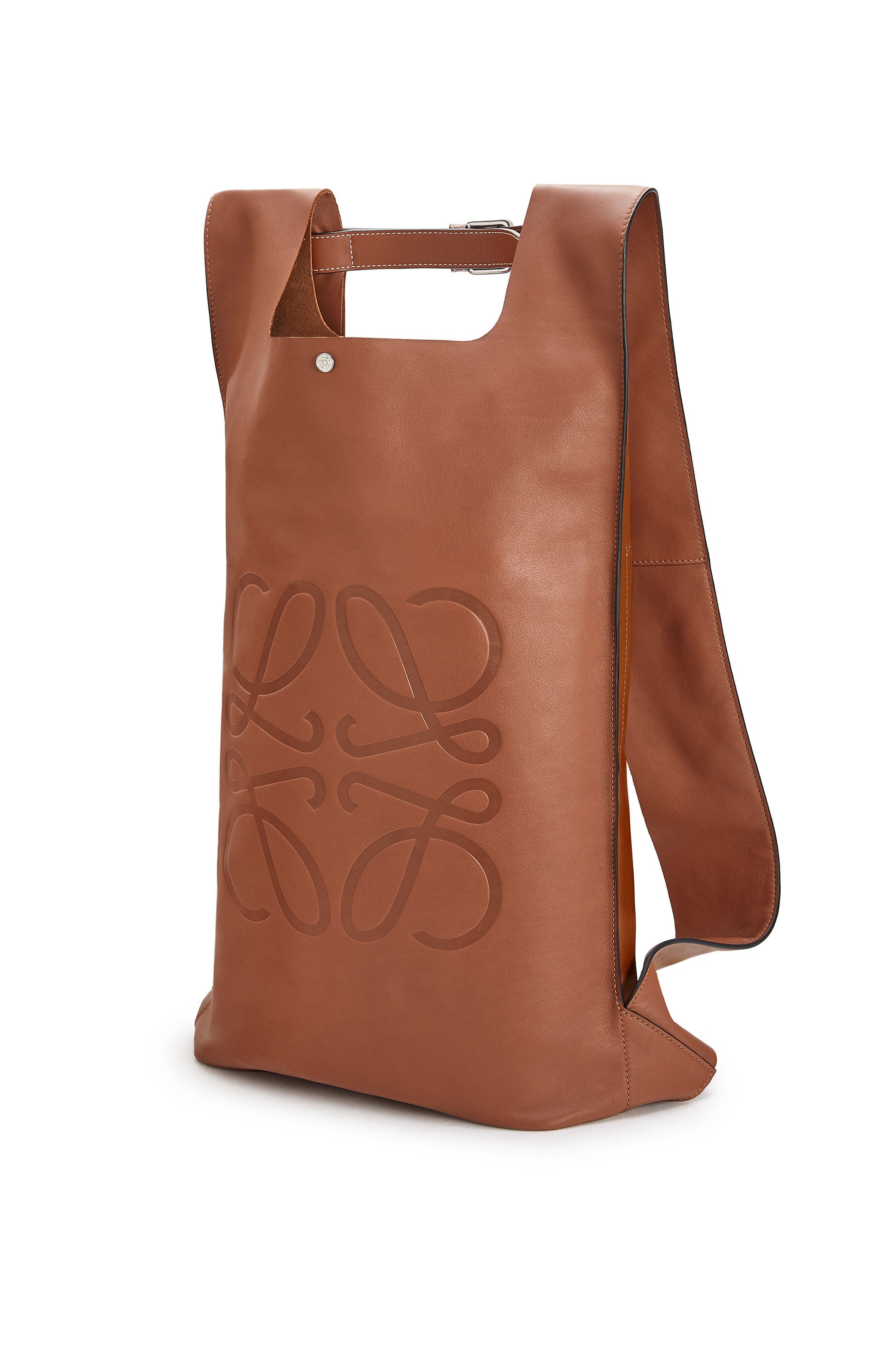 Shopper backpack in nappa calfskin - 2