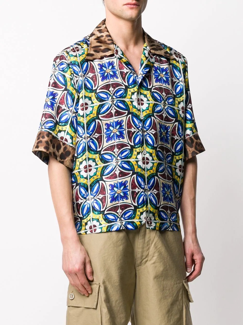 Maiolica bowling shirt - 3