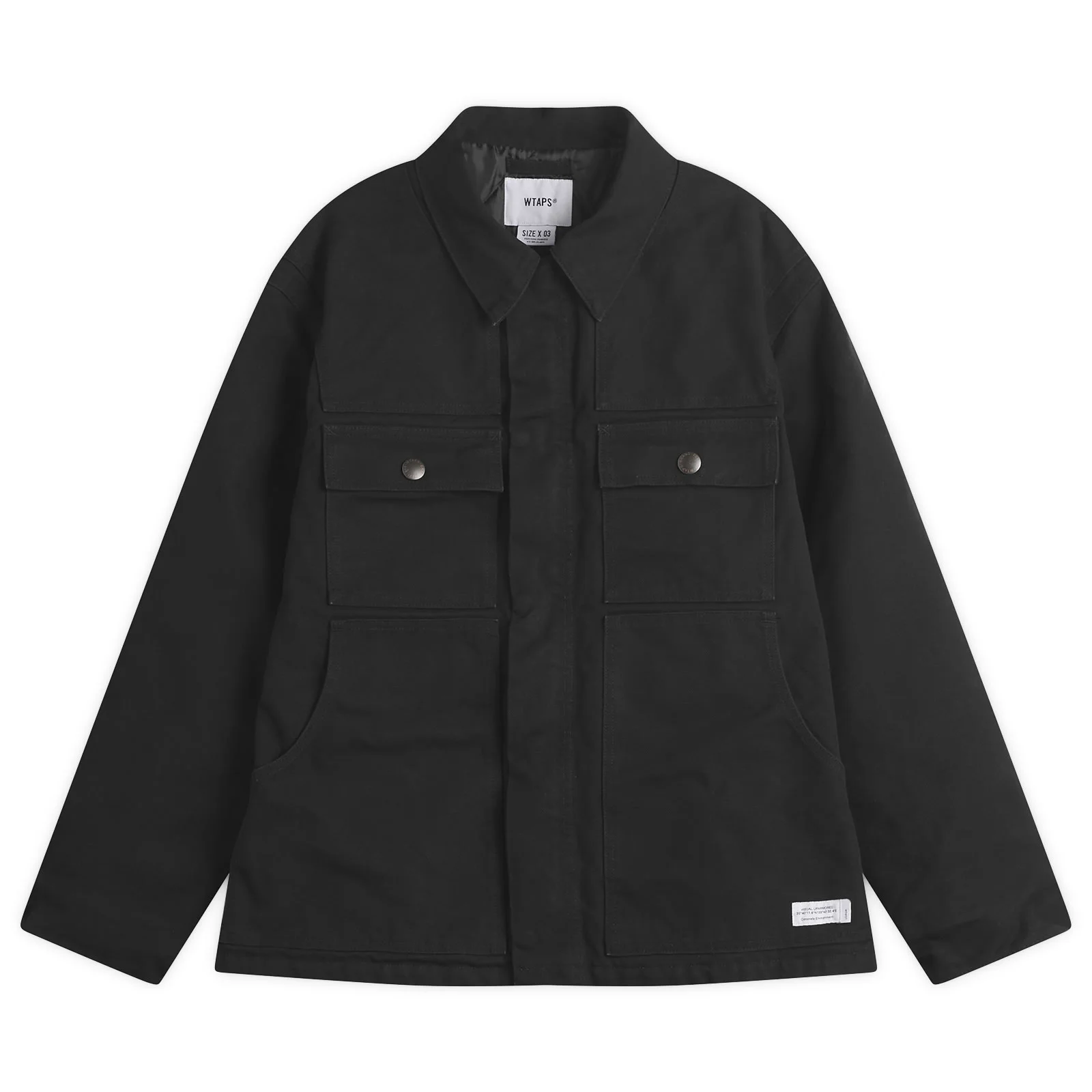 WTAPS Cotton Canvas Work Jacket - 1