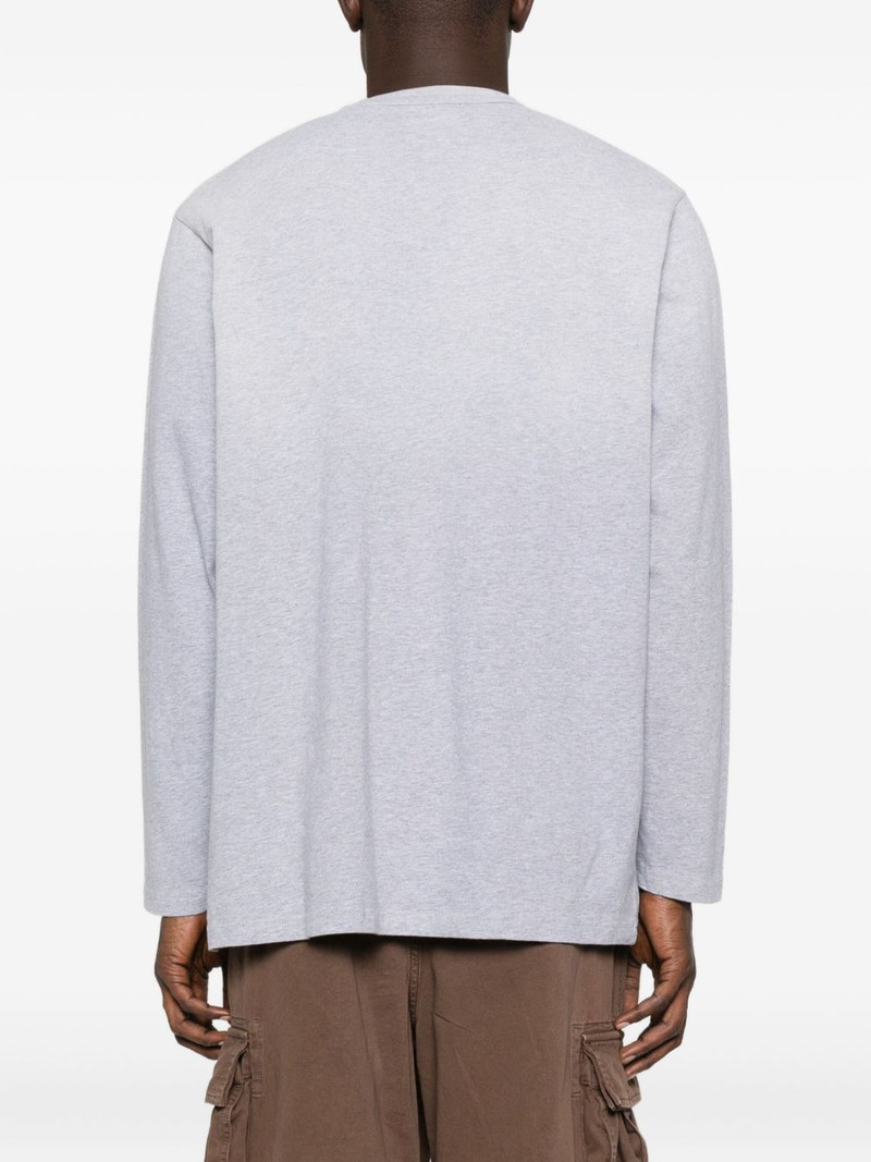 text-print long-sleeve T-shirt 4