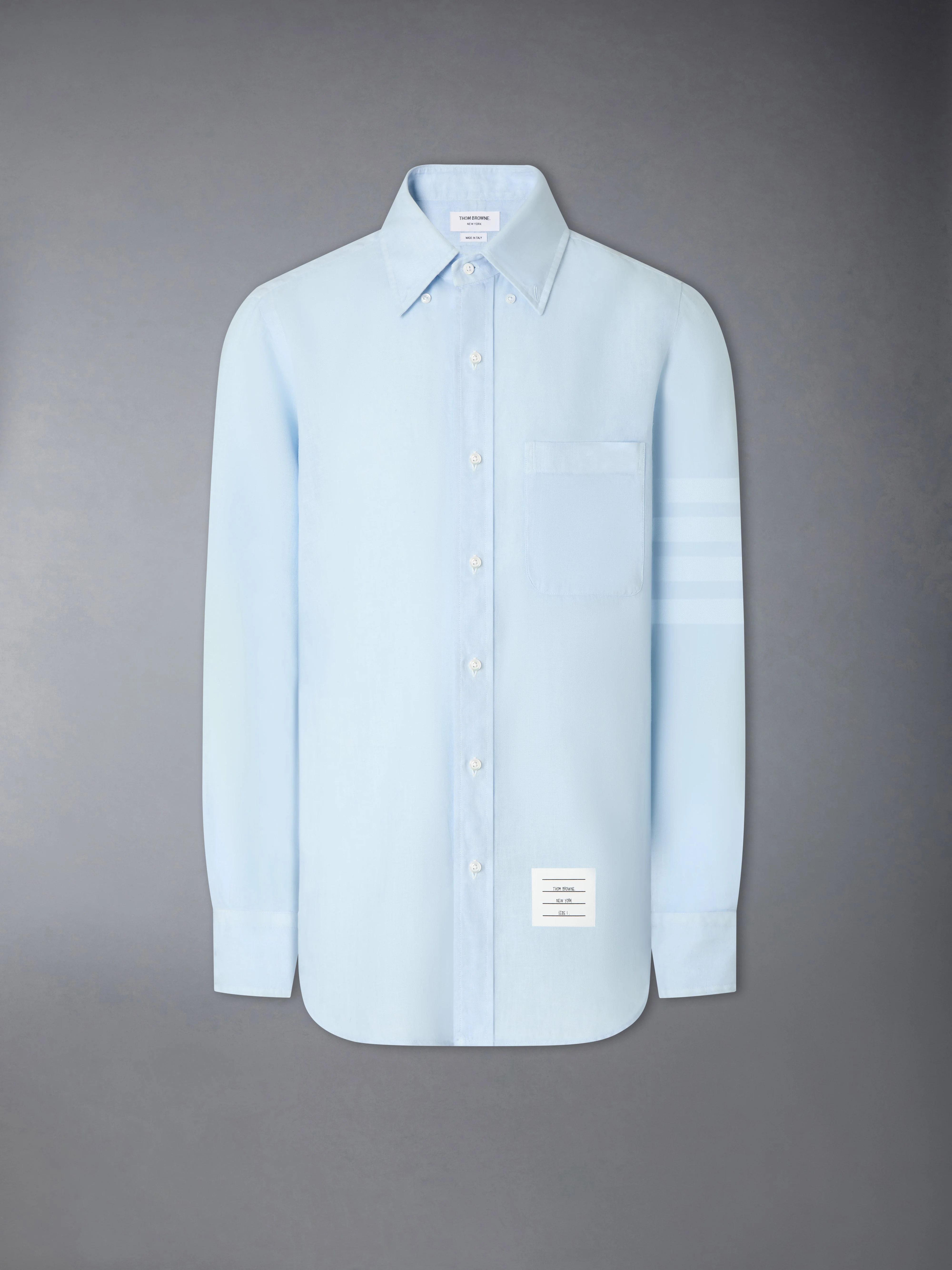 LINEN 4-BAR SHIRT - 1