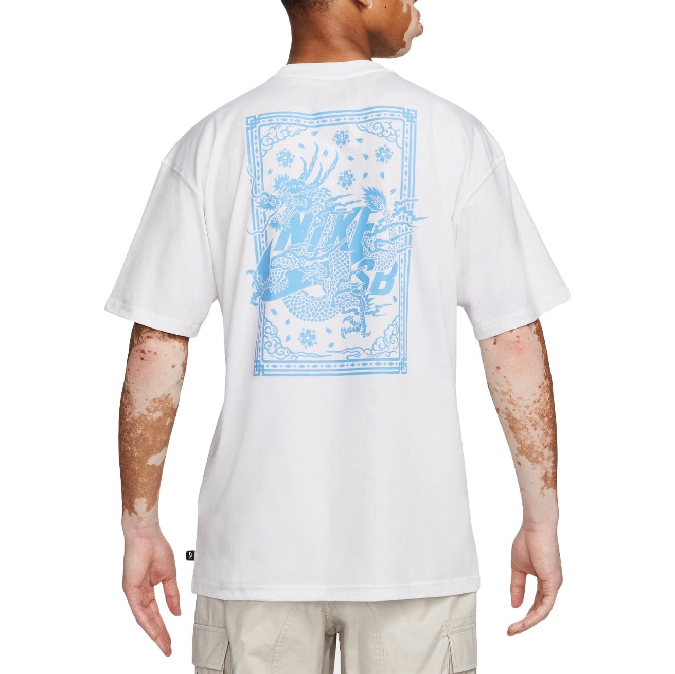 Nike SB CNY Graphic T-Shirt Asia Sizing 'White' FQ3720-100 - 2