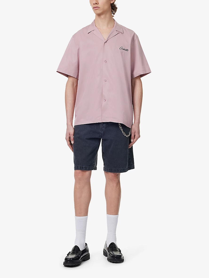 Delray short-sleeve relaxed-fit woven shirt - 2