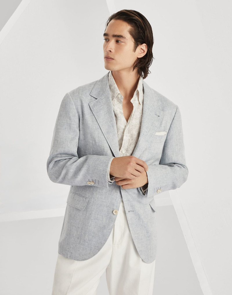 Délavé linen deconstructed blazer 1