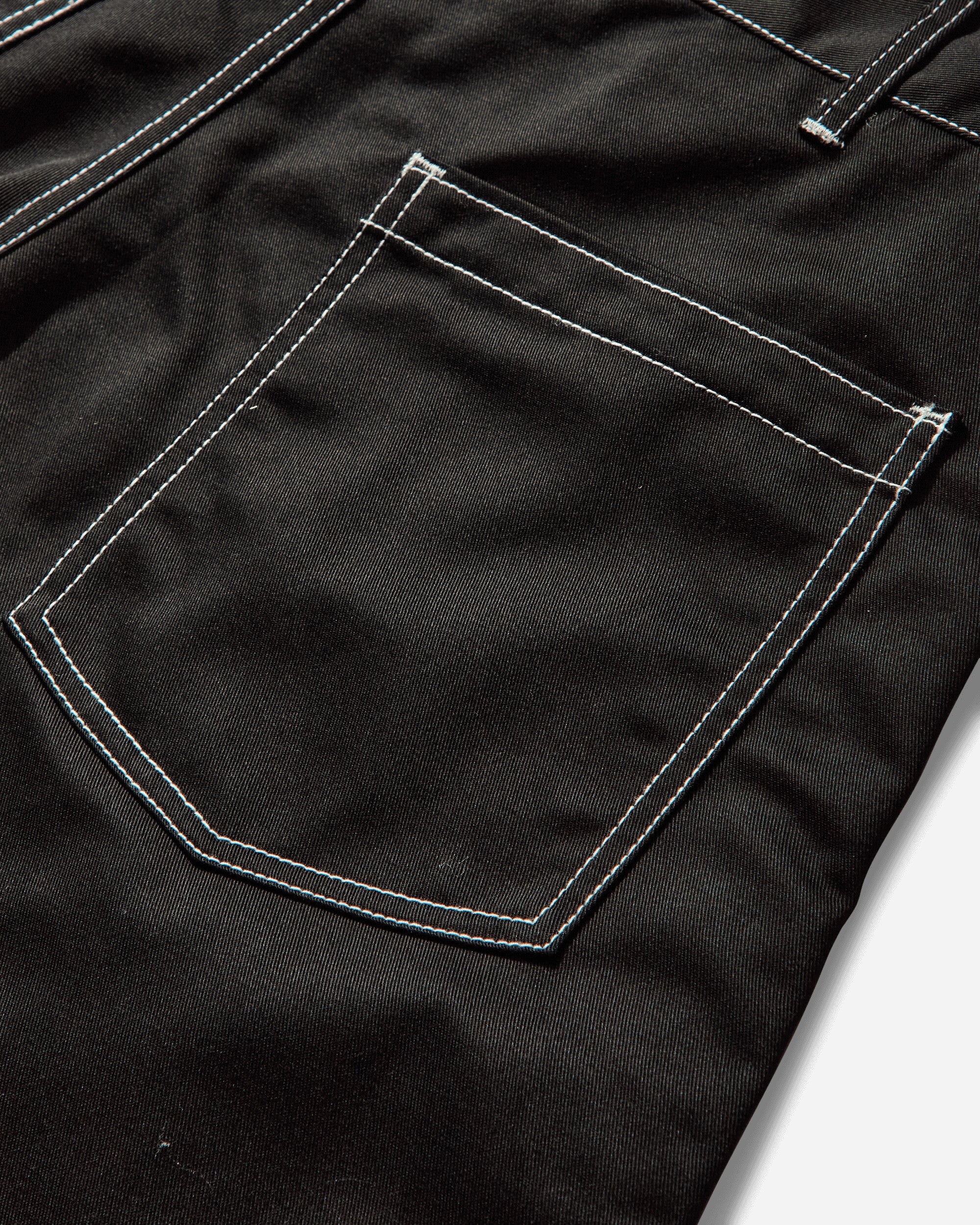 Men's See No Evil Patch Baker Shorts Black - 4