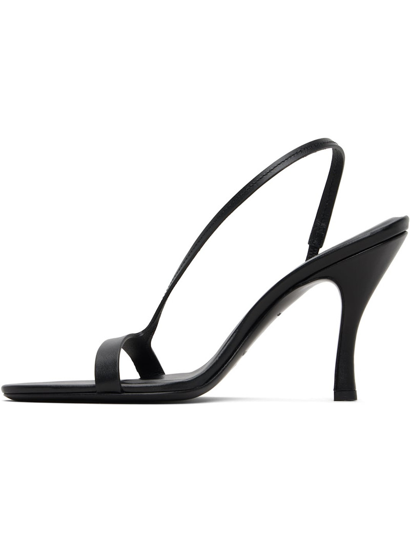 Loulou de Saison Black Arwa High Heeled Sandals outlook