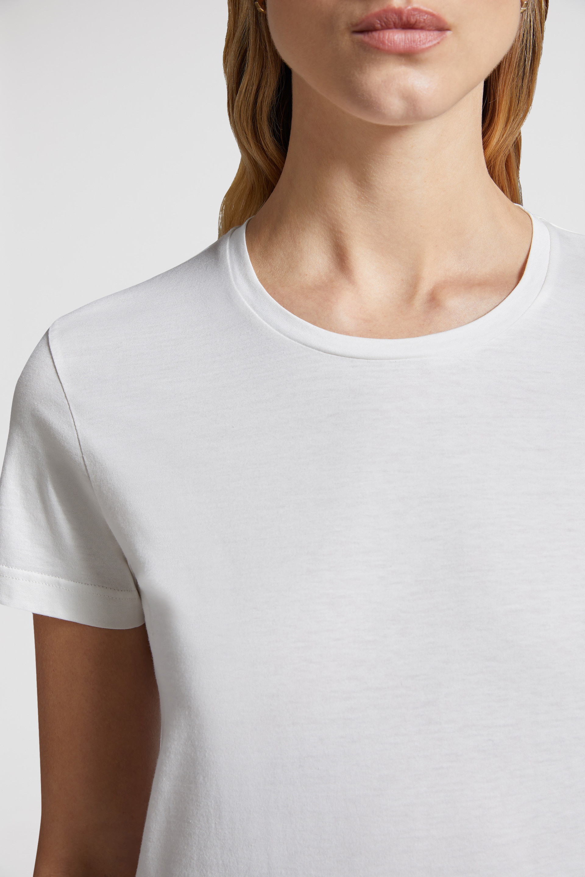 Logo Patch Cotton Jersey T-Shirt - 6