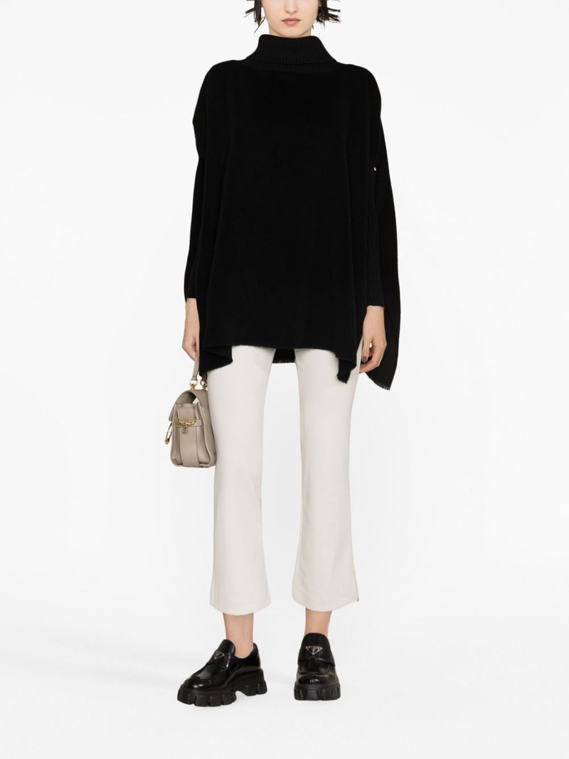 Herno pull-on cropped trousers outlook