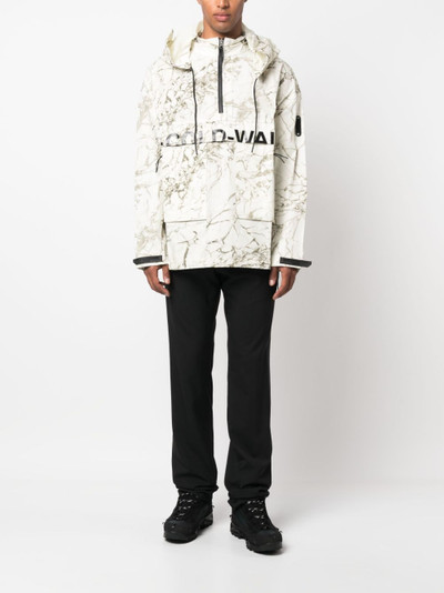 A-COLD-WALL* marble-print zip-up jacket outlook