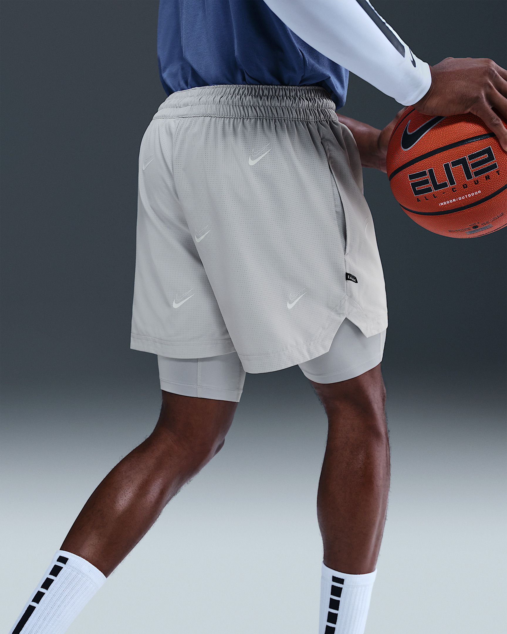 ◆Nike◆ KD DNA Men's 2-in-1 4-inch Basketball Shorts Nike KD DNA Men's 2-in-1 4