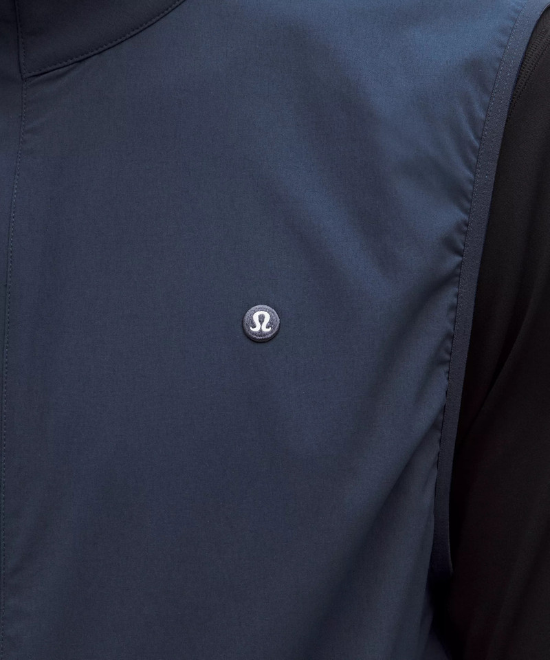 Windproof Full-Zip Golf Vest 6