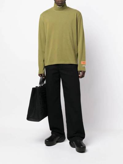 Heron Preston СТИЛЬ embroidery roll-neck jumper outlook