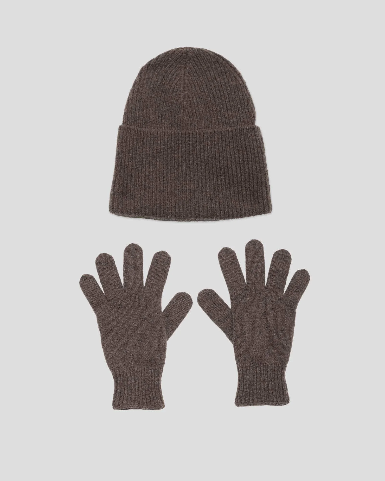 Pack - Mea Beanie & Ribbed Gloves - Arles Merino Wool - 1