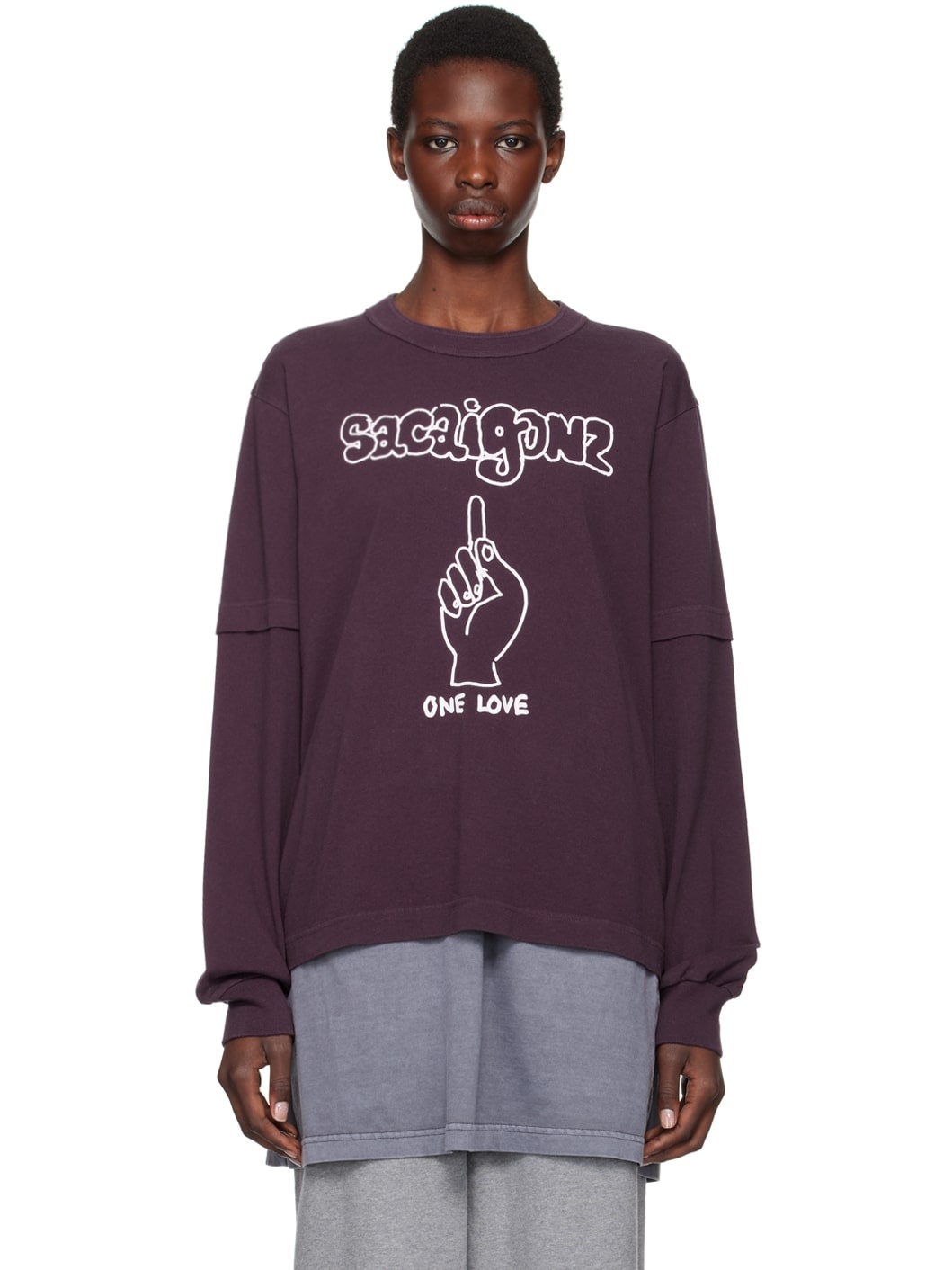Purple Gonz Edition Long Sleeve T-Shirt - 1