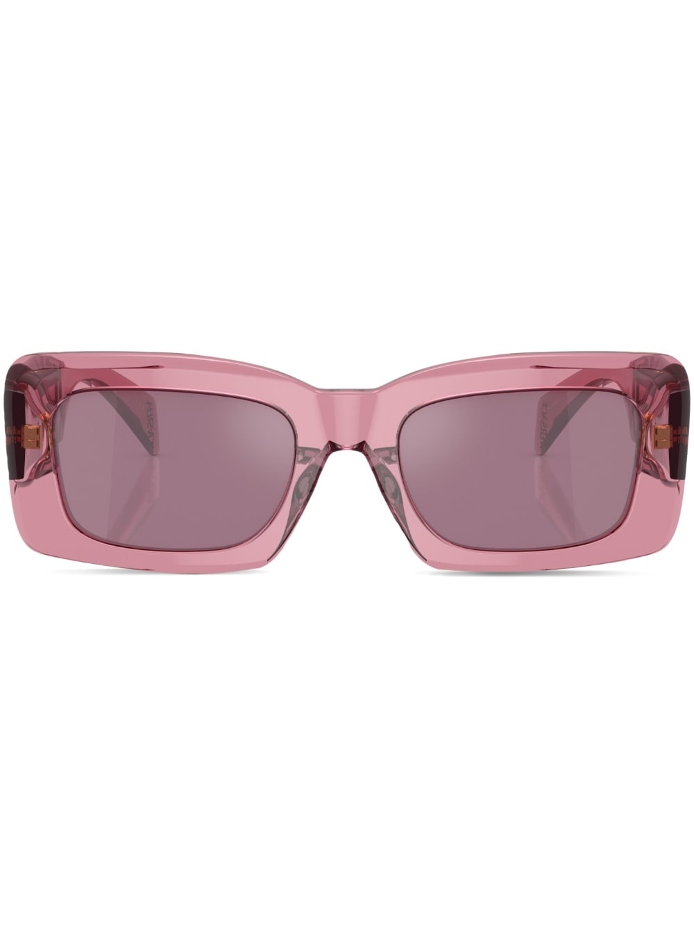 logo-plaque square-shape sunglasses - 1