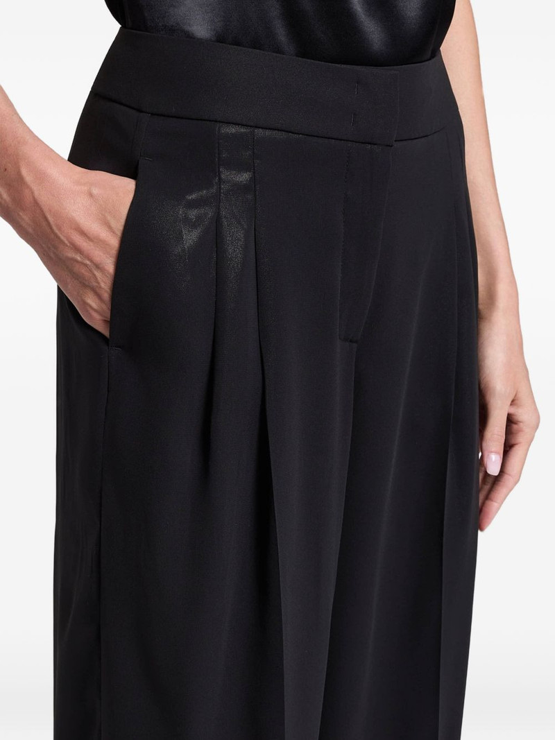 pleated wide-leg trousers 4