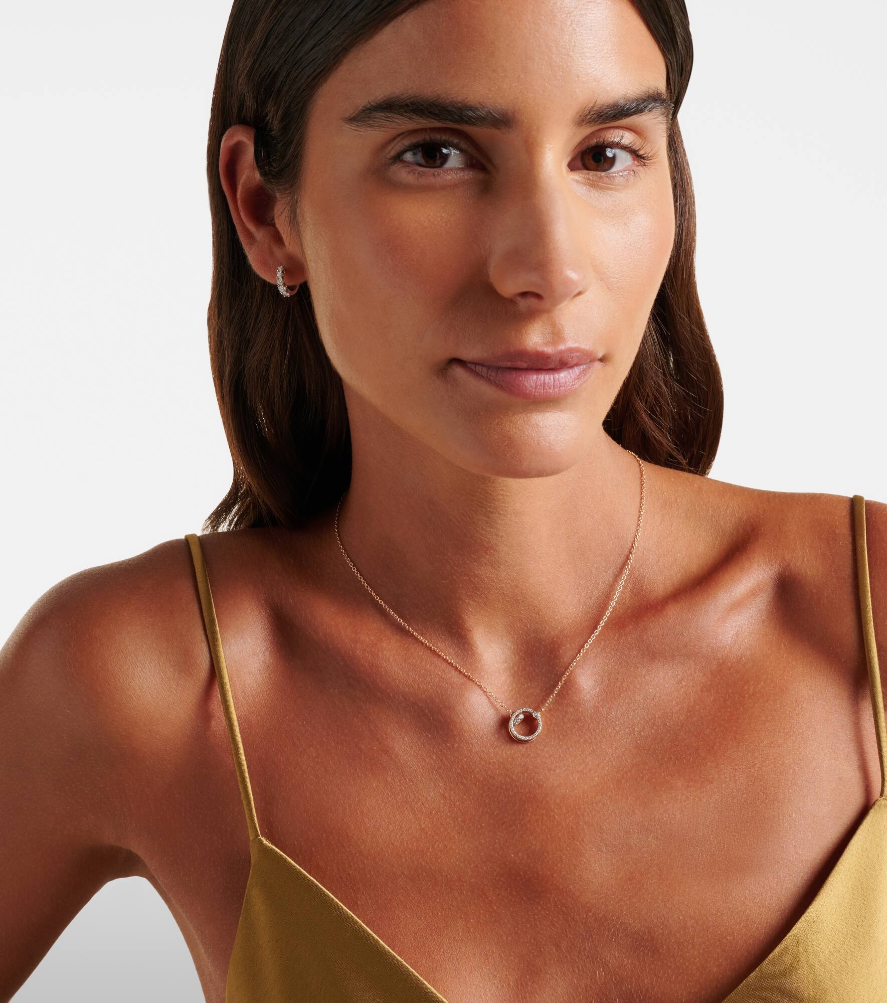 Pomellato Together 18kt rose gold chain necklace with diamonds - 2