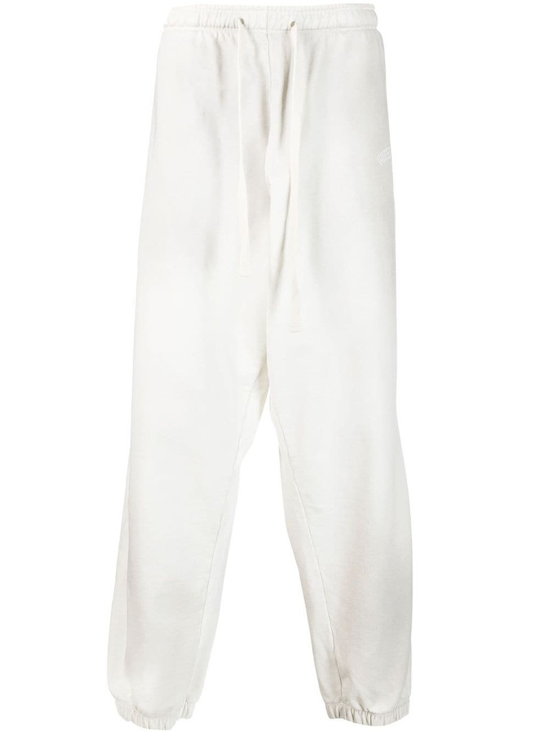 logo-print cotton track pants 1