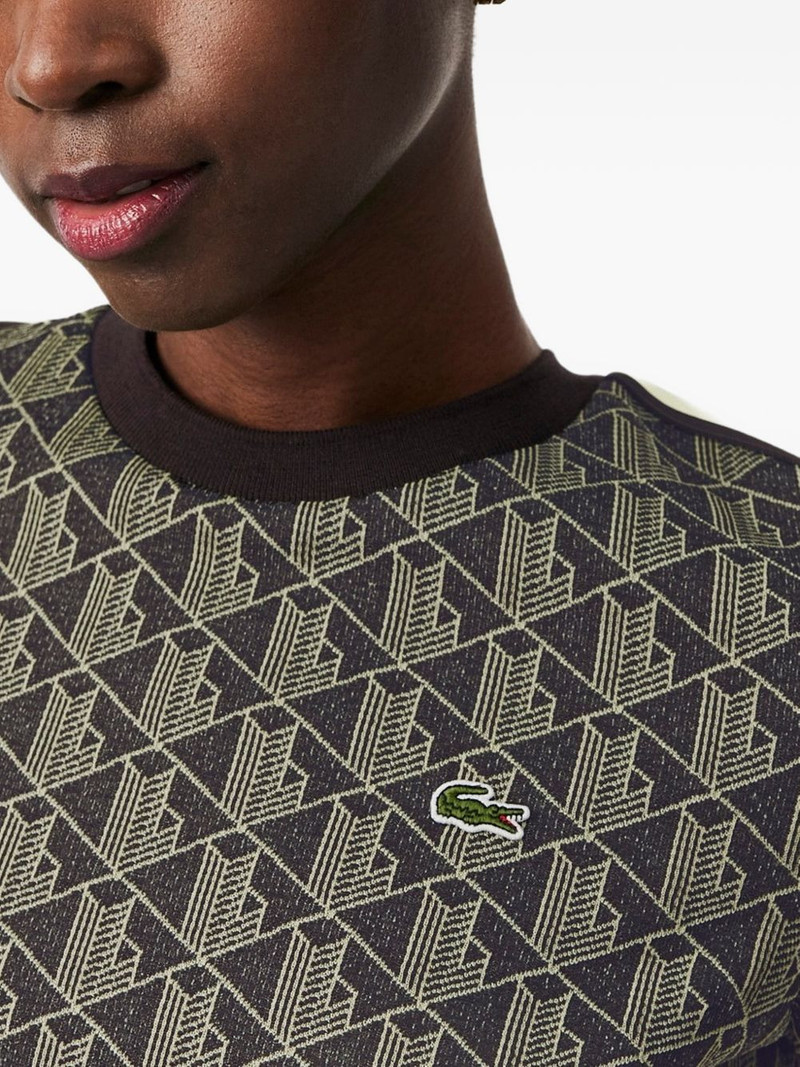 slim-fit monogram T-shirt 4