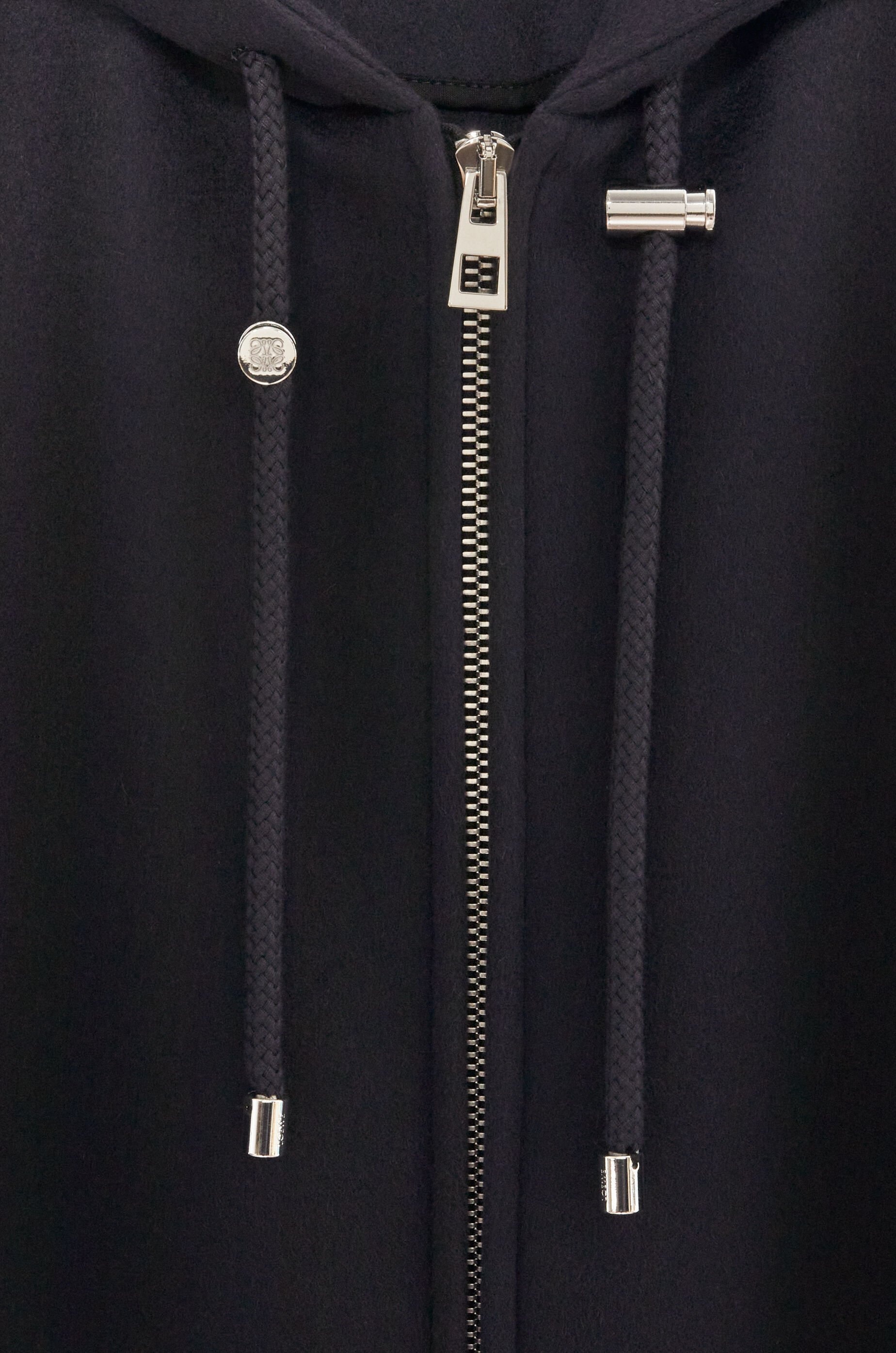 Hooded coat in wool - 3
