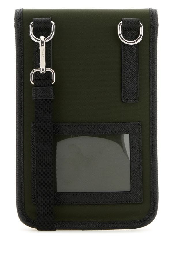 Prada Man Army Green Re-Nylon Phone Case - 3