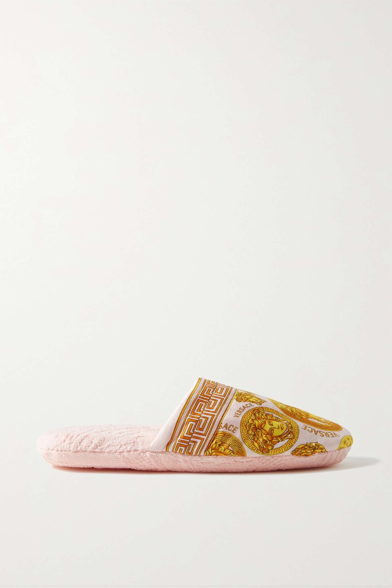 Printed cotton slippers - 5