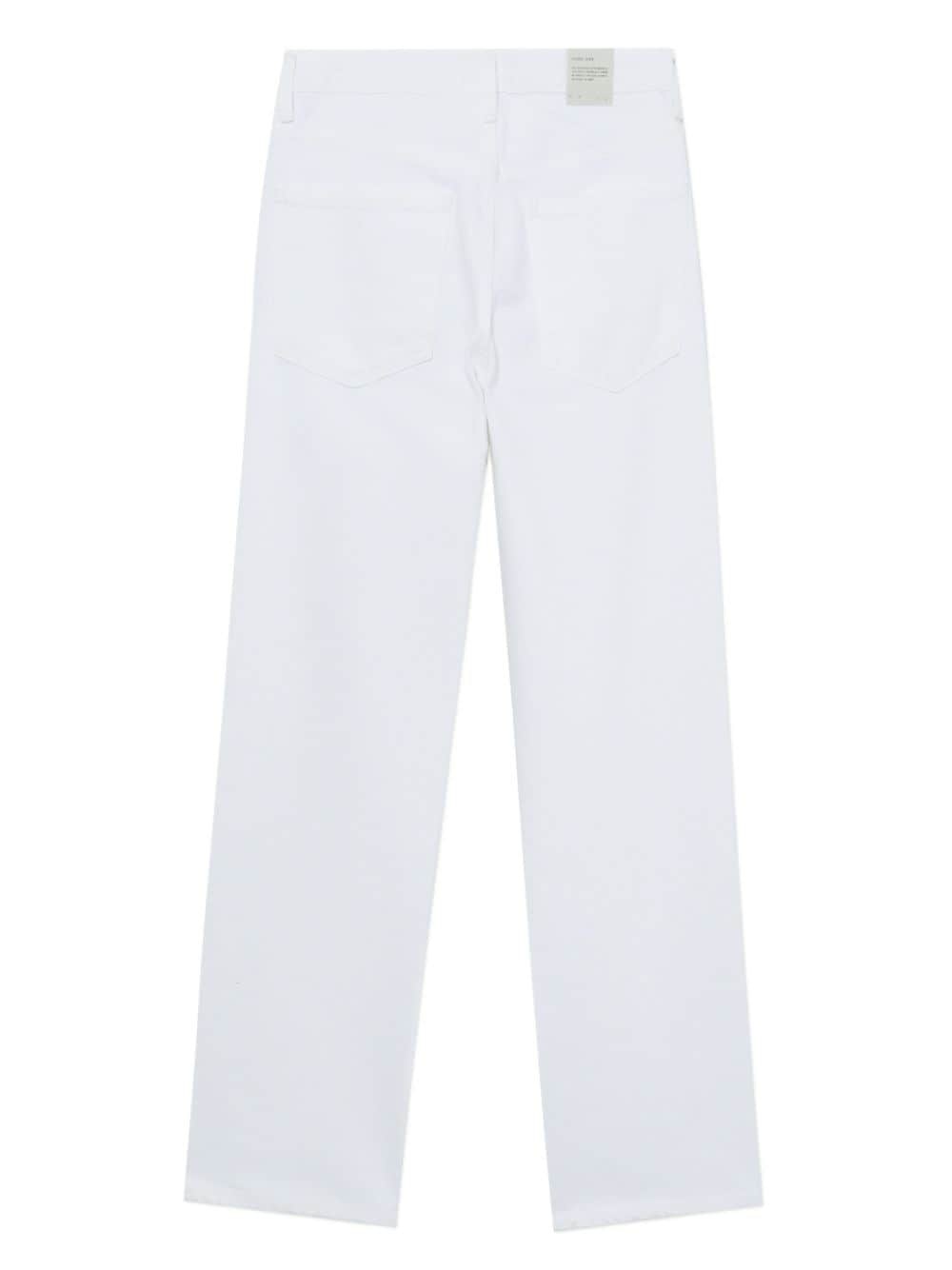 Criss Cross straight-leg jeans - 6
