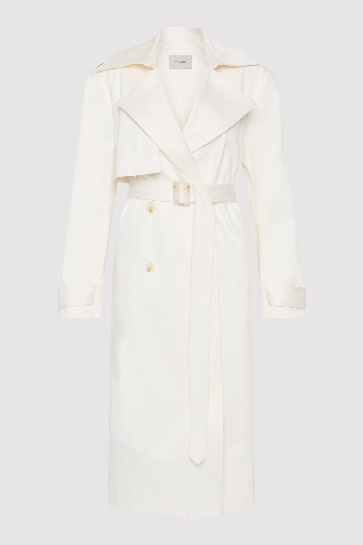 Classic Trench Coat - Off White - 1