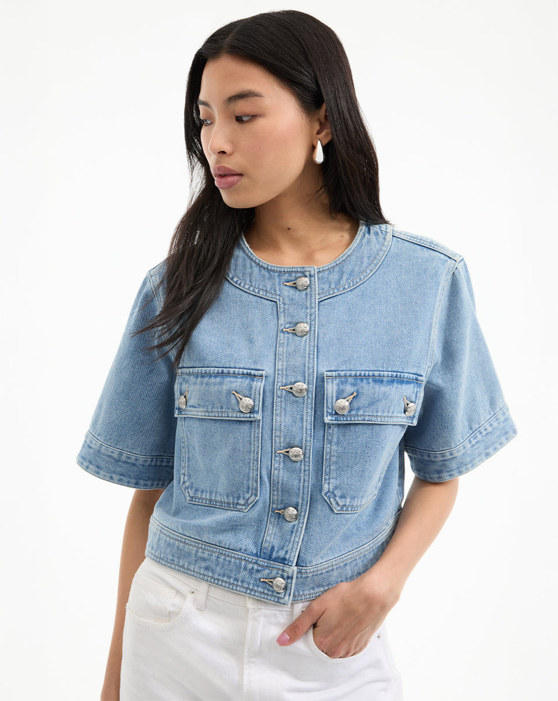 VERONICA BEARD ELIAS SHORT SLEEVE JACKET outlook