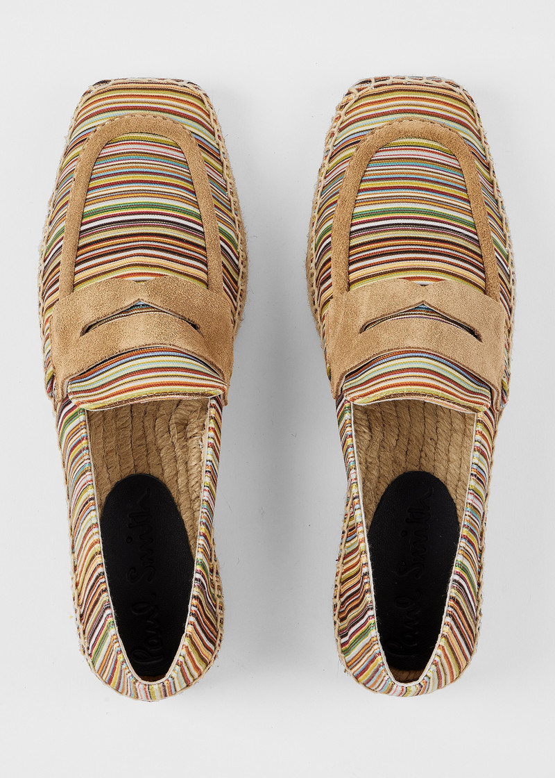 Paul Smith Women's 'Signature Stripe' 'Alvarez' Espadrilles outlook