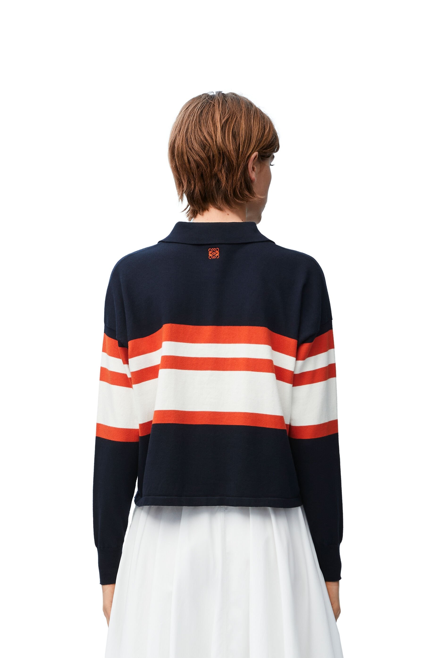 Polo sweater in cotton - 4