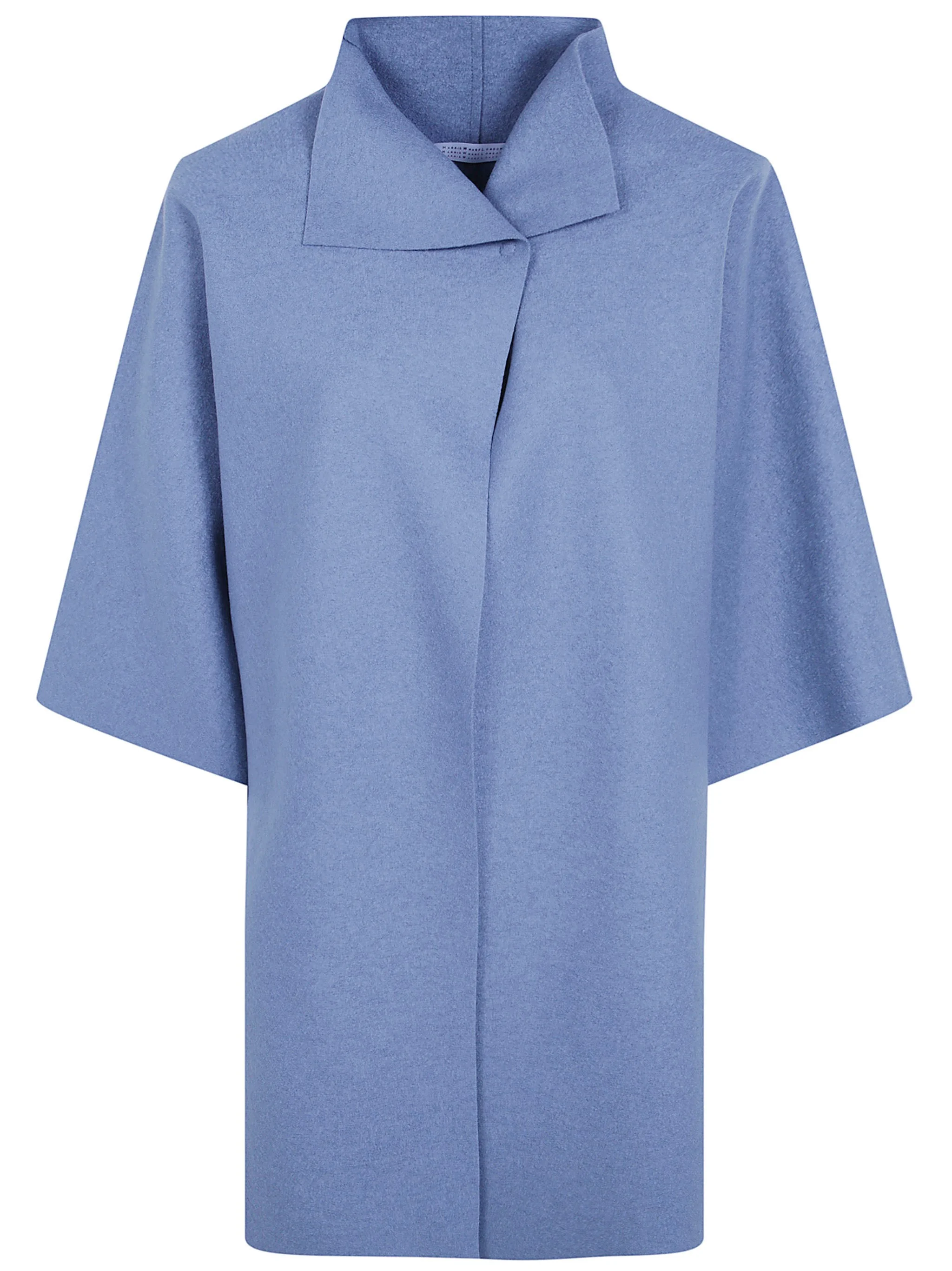 Coat Wool "Kimono Mantle" - 1