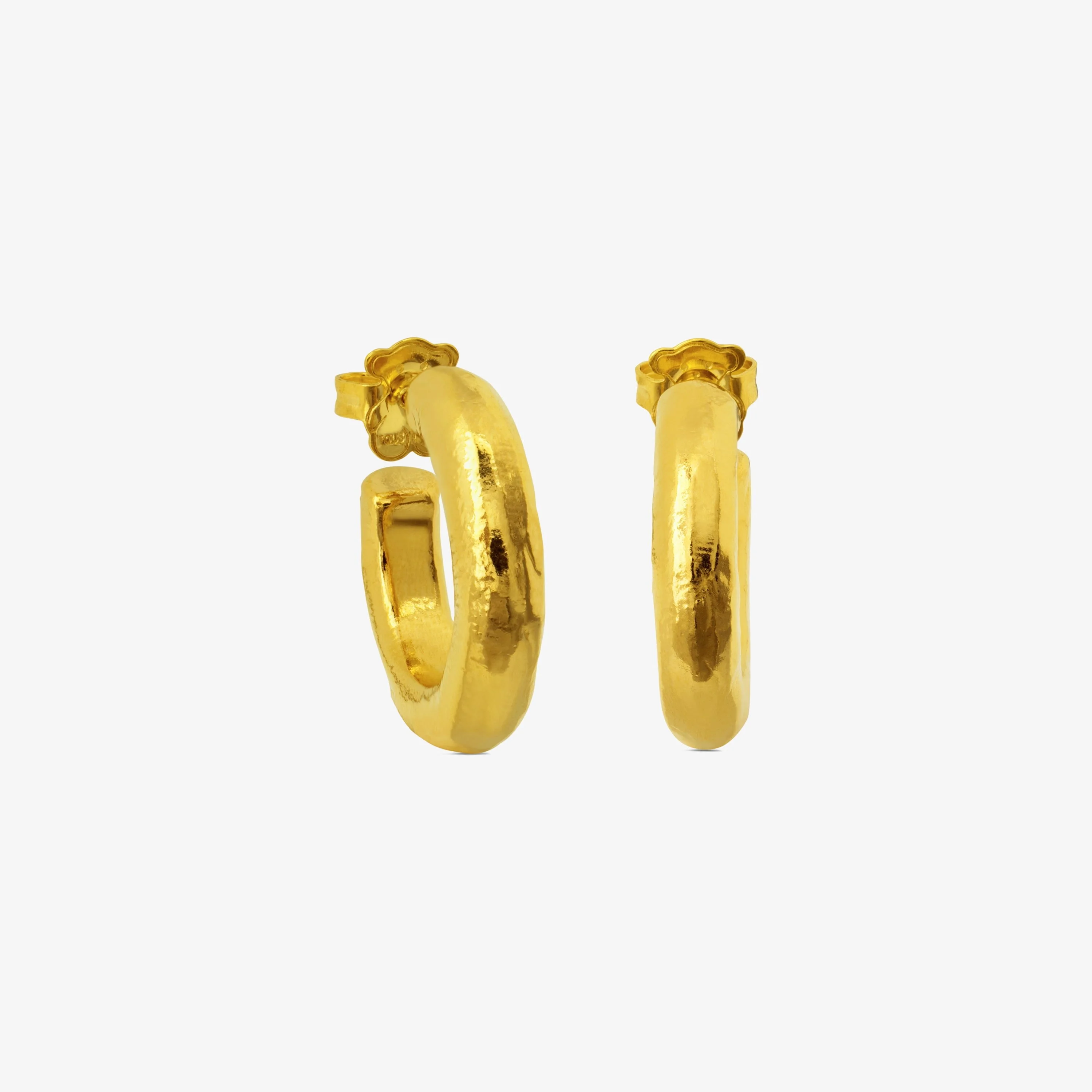 18K gold vermeil Duna Tube Earrings - 1