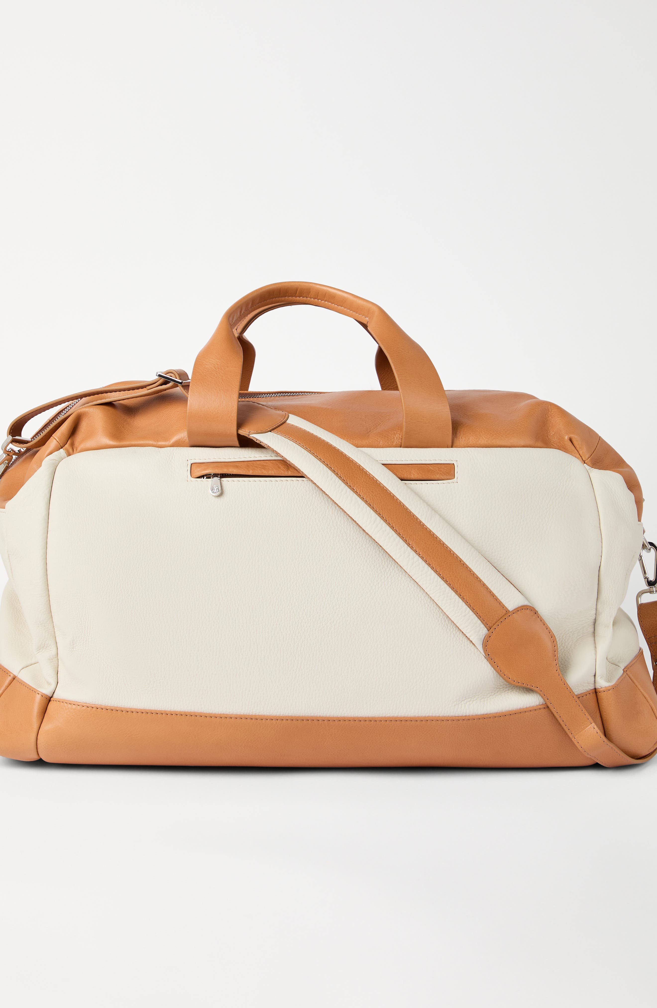 Brunello Cucinelli Grained calfskin active bag in Ivory at Nordstrom - 3