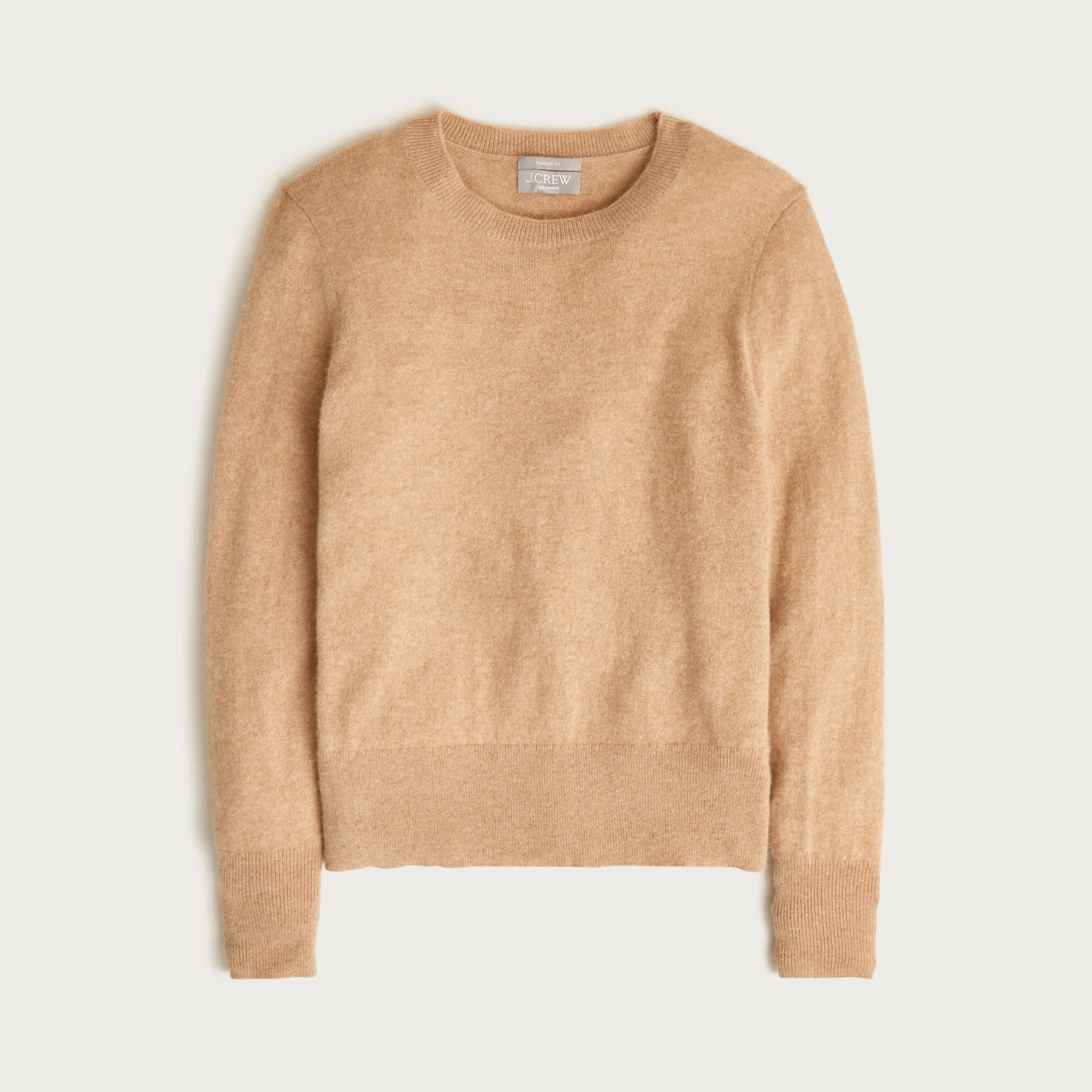 Cashmere classic-fit crewneck sweater - 1