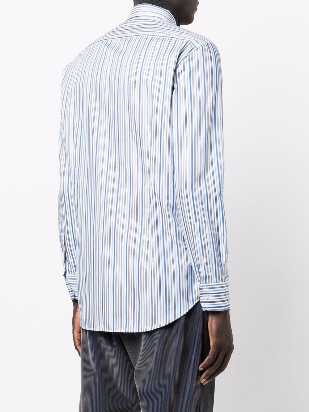 striped cotton shirt - 4