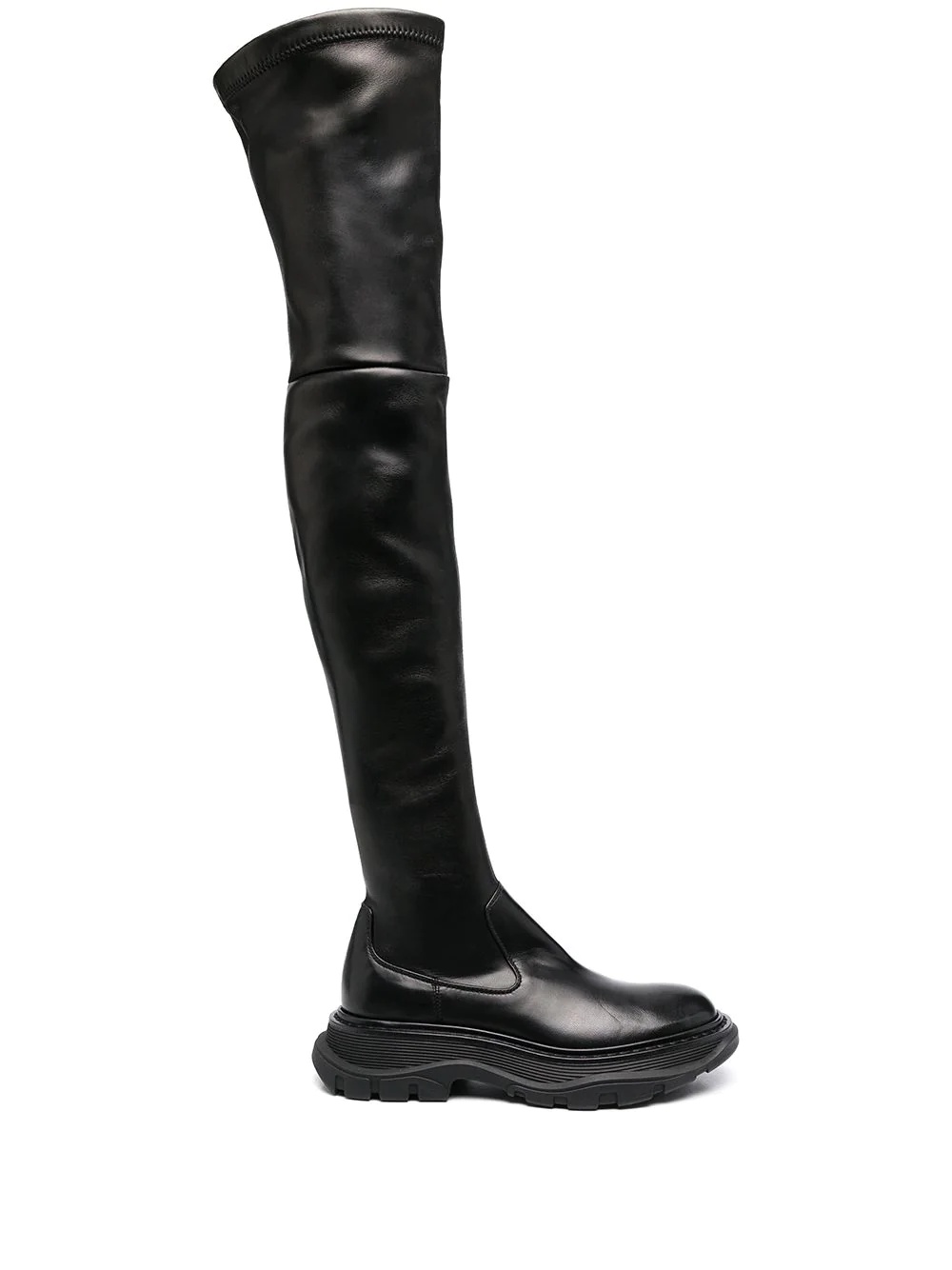 long leather boots - 1