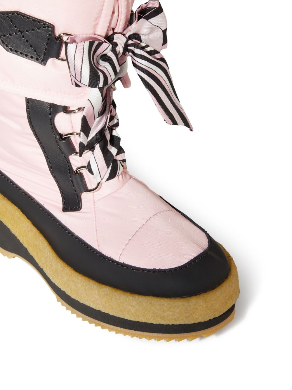 Iride-print snow boots - 2