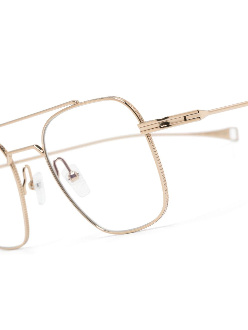 DLX118 pilot-frame glasses - 3