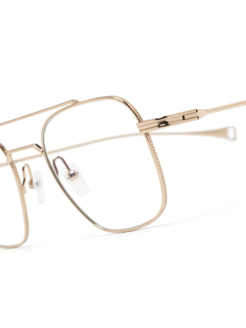 DLX118 pilot-frame glasses 3