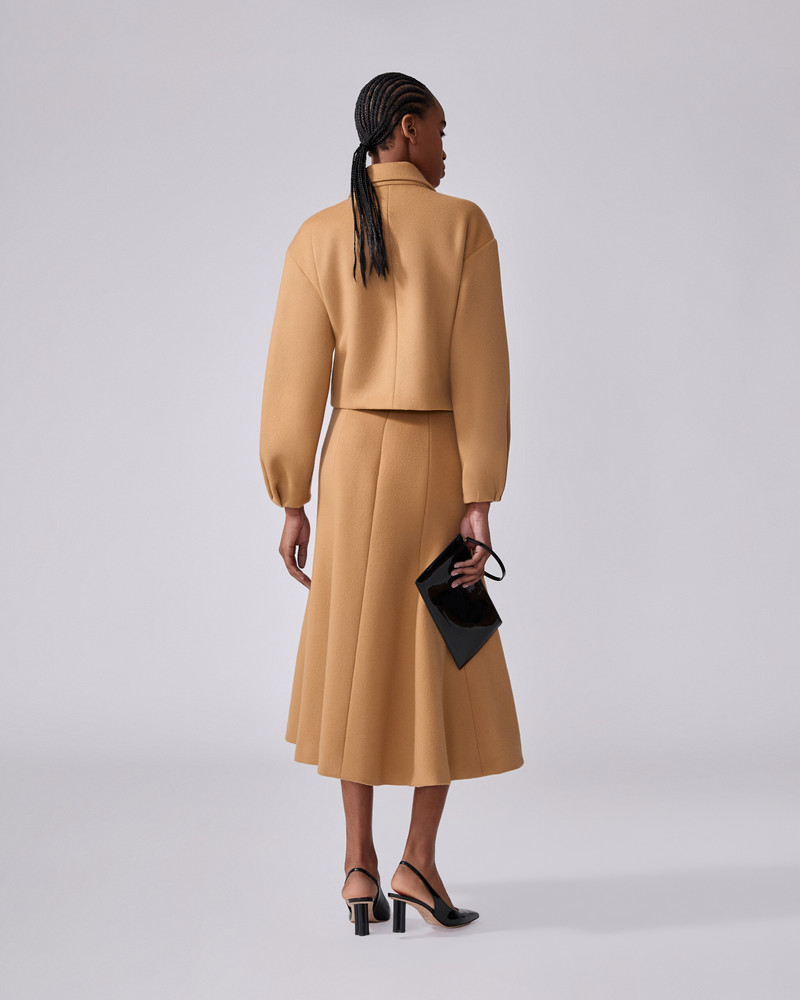 Wool Midi Skirt 3
