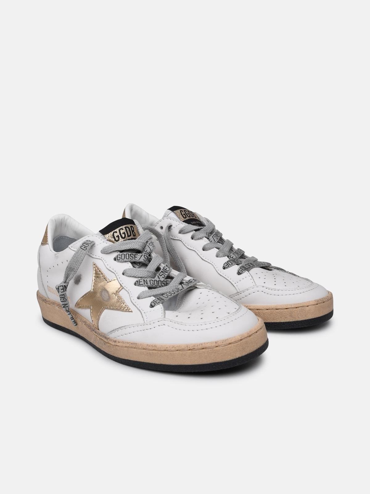SUPERSTAR SNEAKERS IN WHITE LEATHER - 2