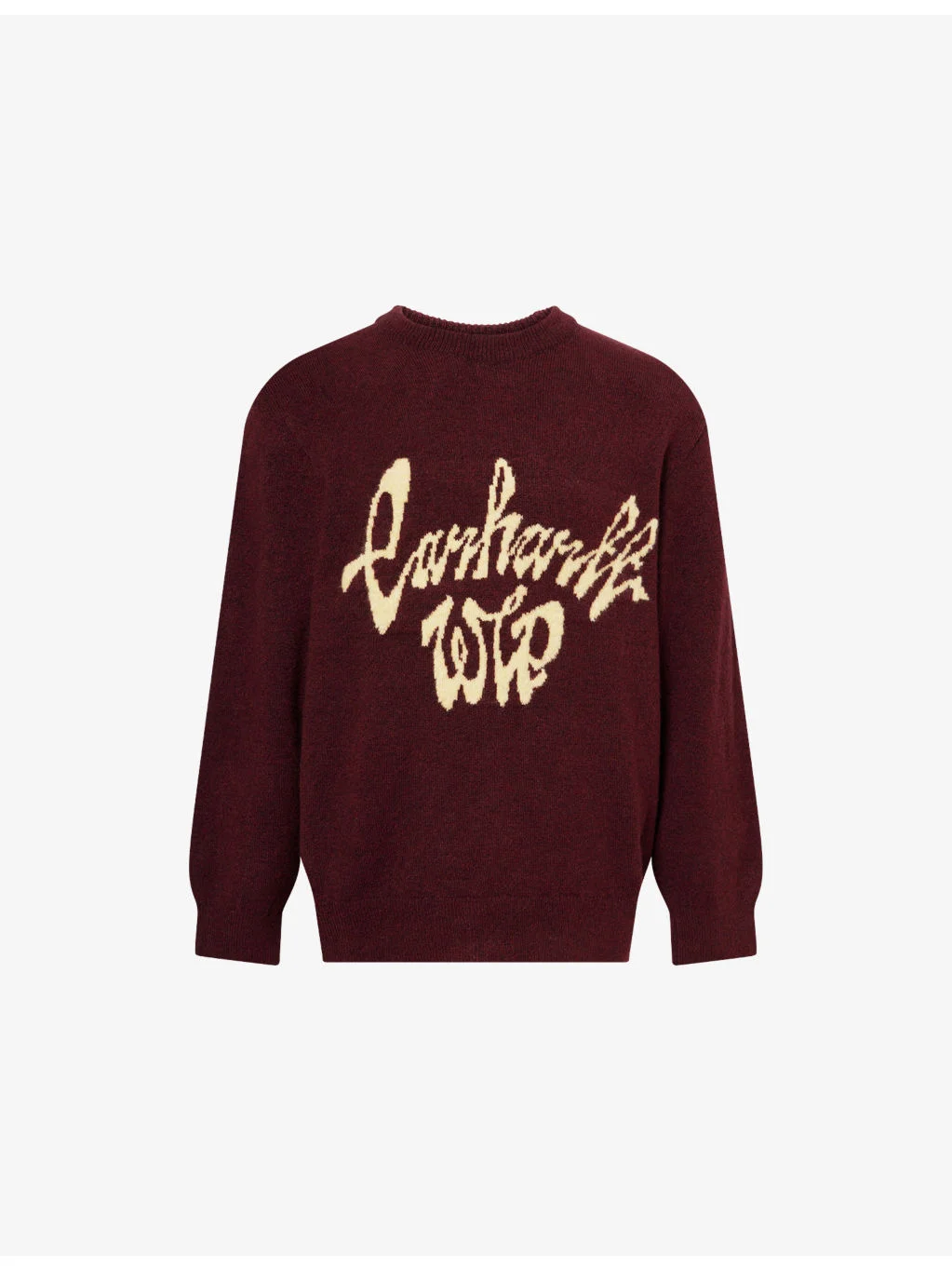 Chedda Brand-Print Knitted Jumper - 1