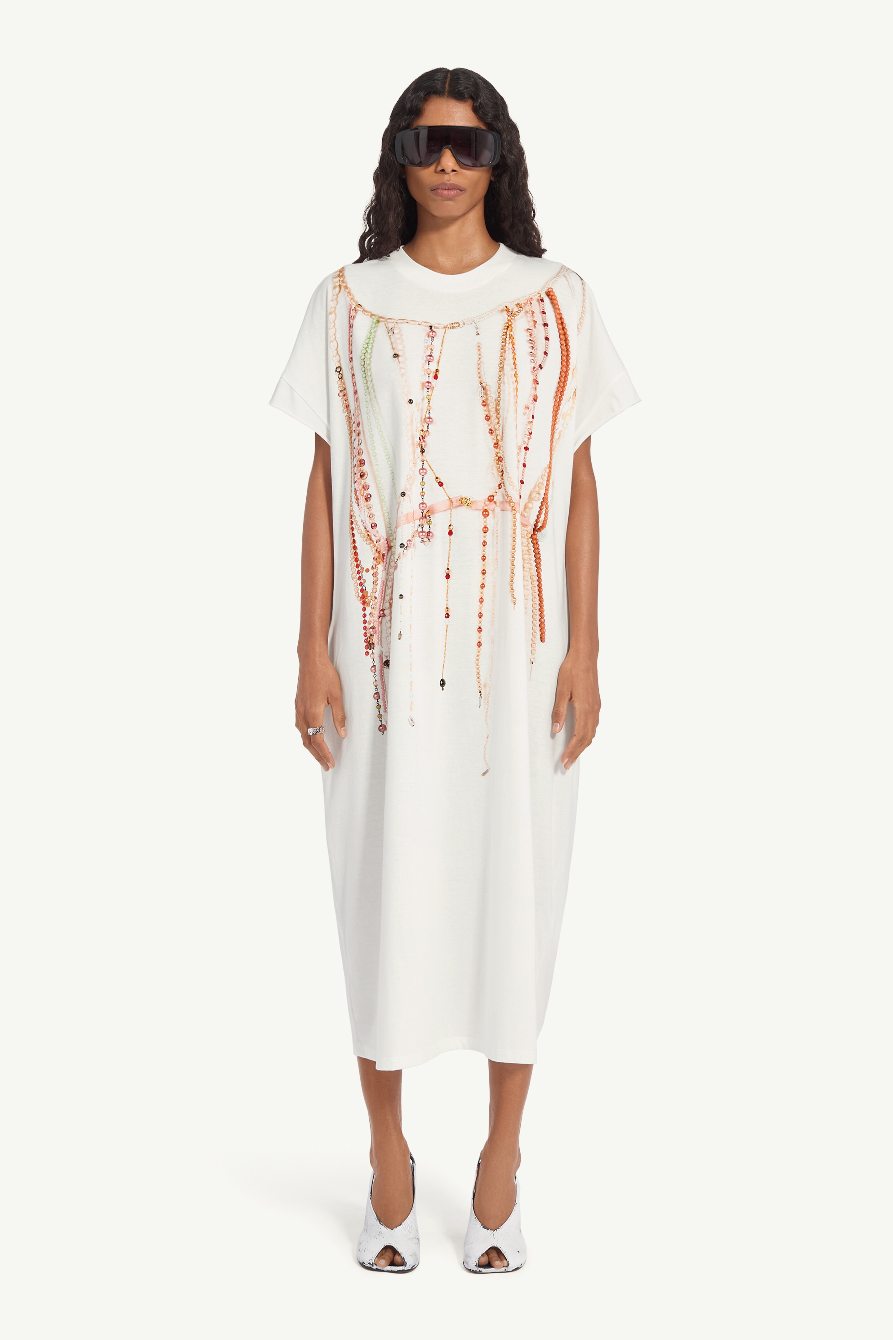 Pearl Jersey Dress - 2