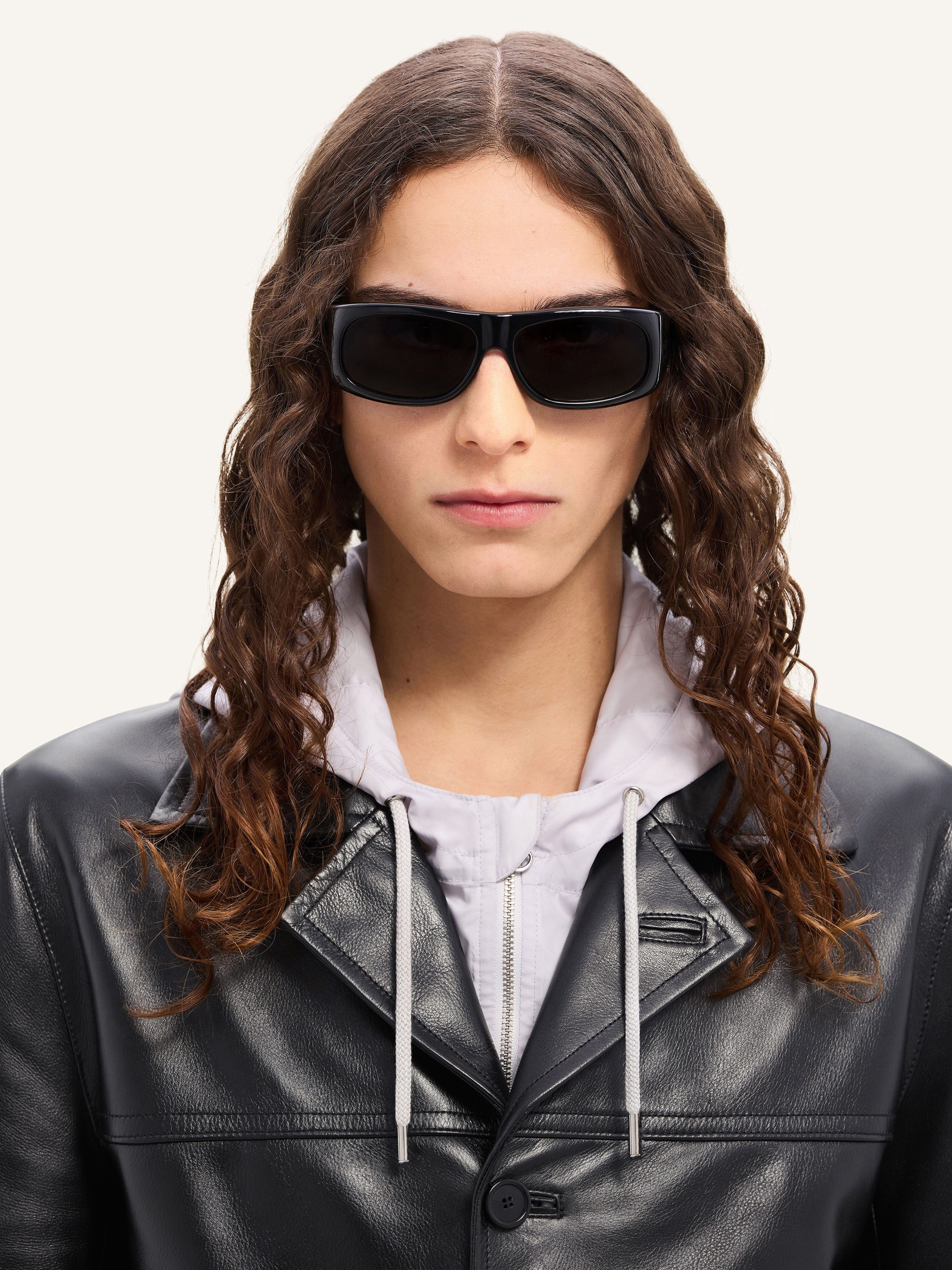 TAILORED LEATHER COAT - 6