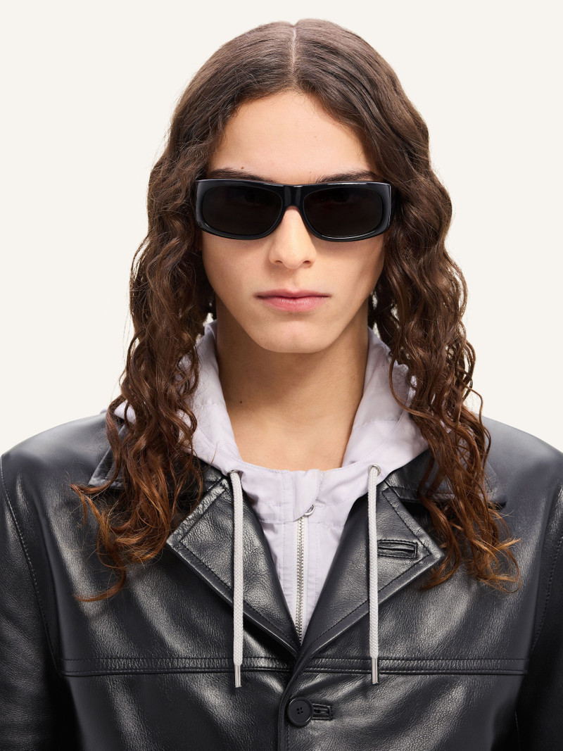 TAILORED LEATHER COAT 6