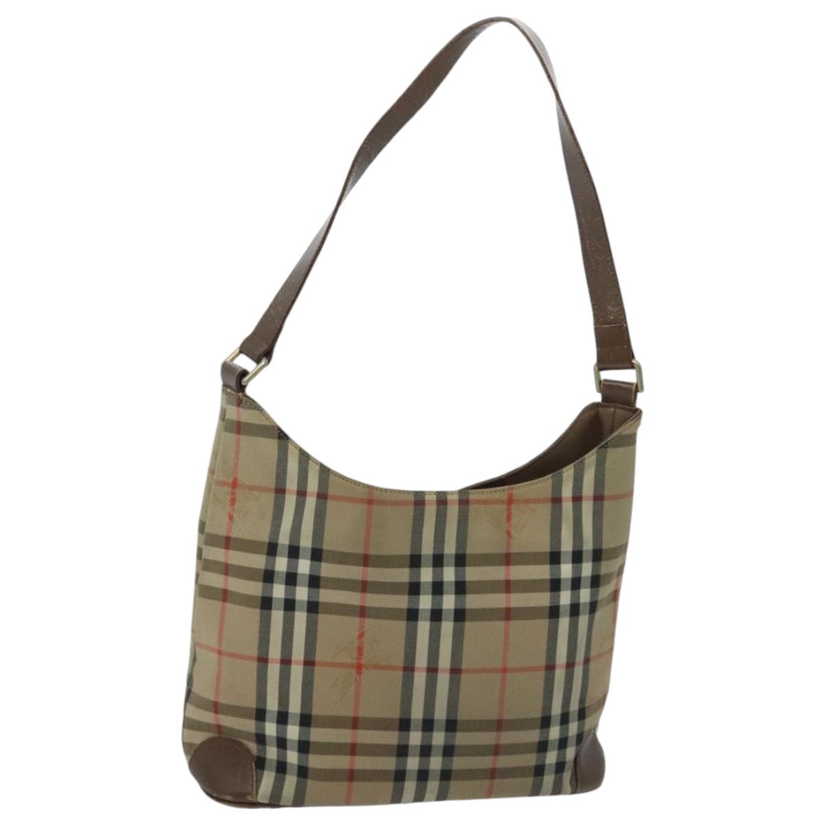 Burberry Nova Check Shoulder Bag Canvas Beige - 3